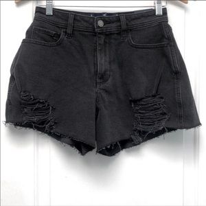 Hollister high rise jean shorts 27 NWT